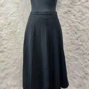 Vintage Episode Women's Black A Line Skirt Knee Length US 6